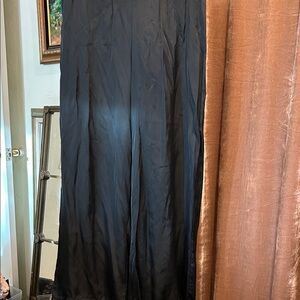 Chic Black Wide Leg Pants